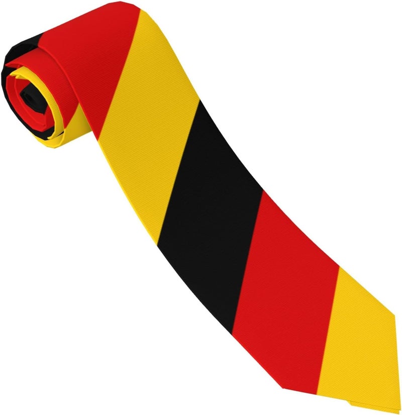 AKMCBSH National Flags Tie Comfortable Soft Novelty Necktie Unisex for Weddings Party Birthday Gift - Image 1